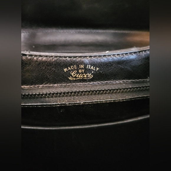 GUCCI BLACK RARE VINTAGE BAG - Picture 13 of 16